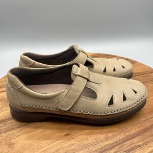 SAS Roamer Loafer Womens 8 M Tan Walking Comfort Casual Strap Shoes
